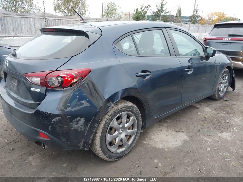Vin: jm1bm1k70e1139740, lot: 3127009, mazda 3 sport 20144