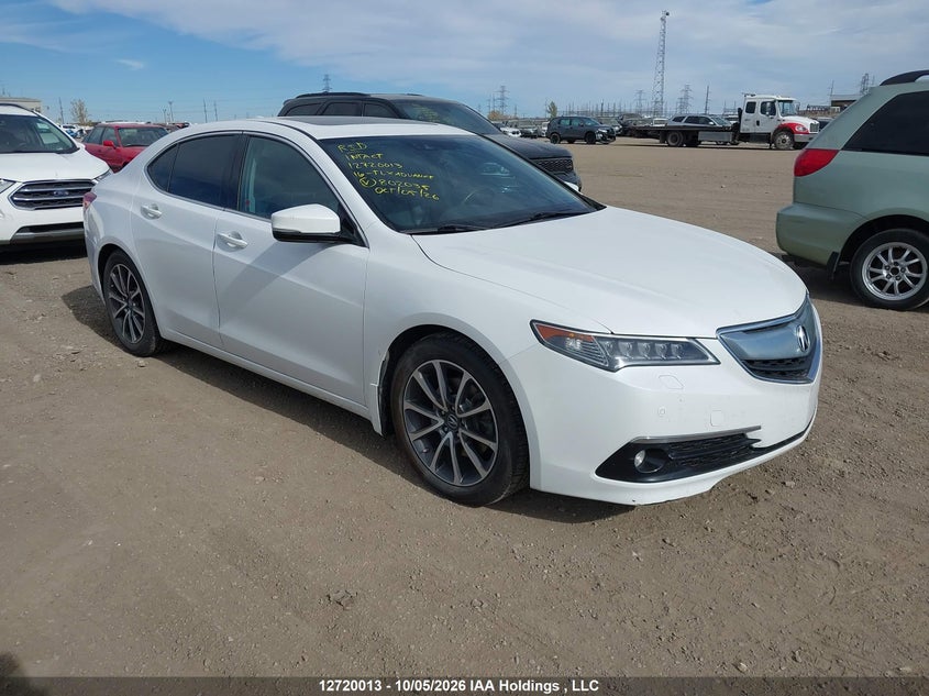 2016 Acura Tlx Advance, Hail, IAAI, VIN 19UUB3F77GA802035