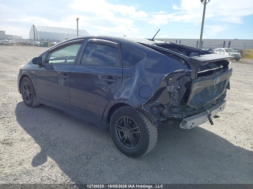 Vin: jtdkn3du1b5347383, lot: 3127047, toyota prius 20113