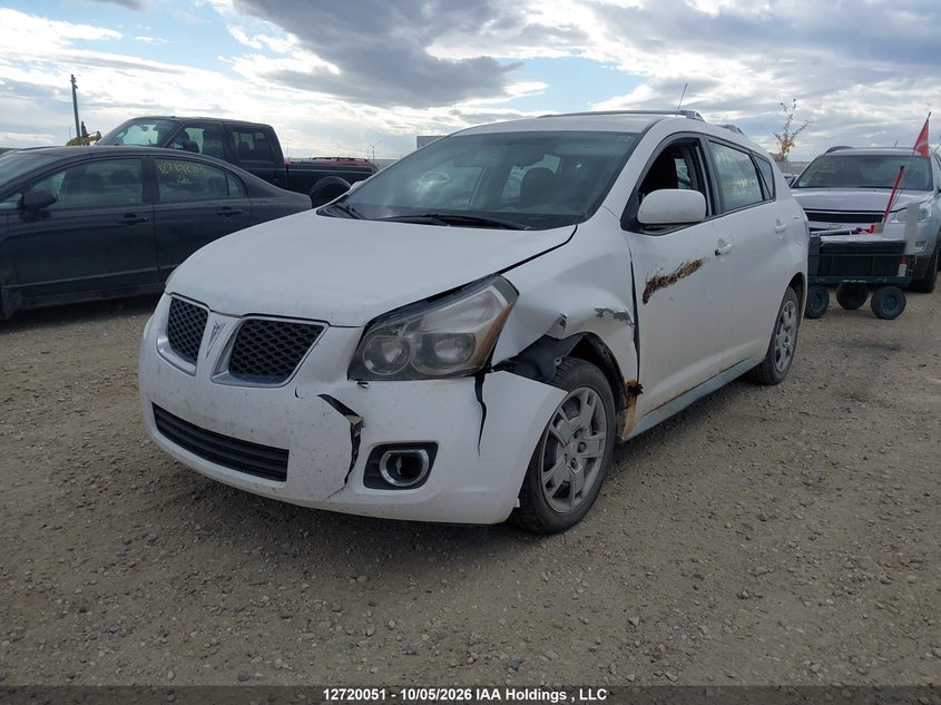 2009 Pontiac Vibe, Front, IAAI, VIN 5Y2SM67079Z419526 — photo 2