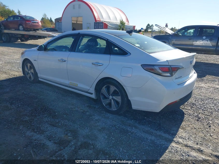 Vin: kmhe34l12ga007931, lot: 3127075, hyundai sonata hybrid/limited 20163