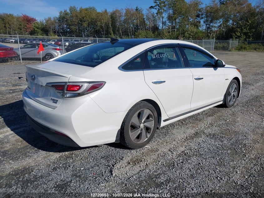 Vin: kmhe34l12ga007931, lot: 3127075, hyundai sonata hybrid/limited 20164