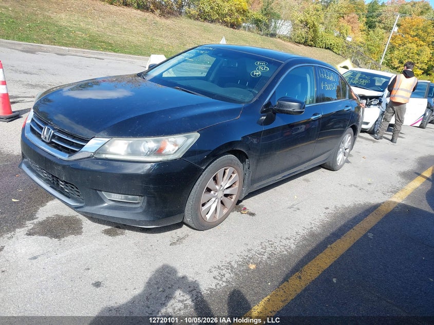 Vin: 1hgcr3f89da800525, lot: 3127124, honda accord ex-l v6 20132