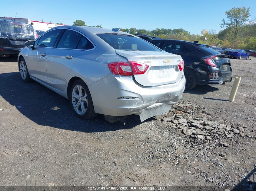 Vin: 1g1bf5sm4h7164643, lot: 3127164, chevrolet cruze premier 20173