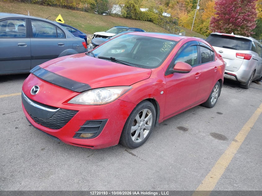 Vin: jm1bl1sf1a1121722, lot: 3127233, mazda 3 20102