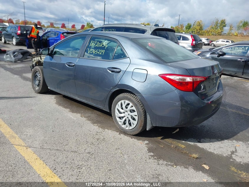 Vin: 2t1burhexjc045729, lot: 3127318, toyota corolla le 20183
