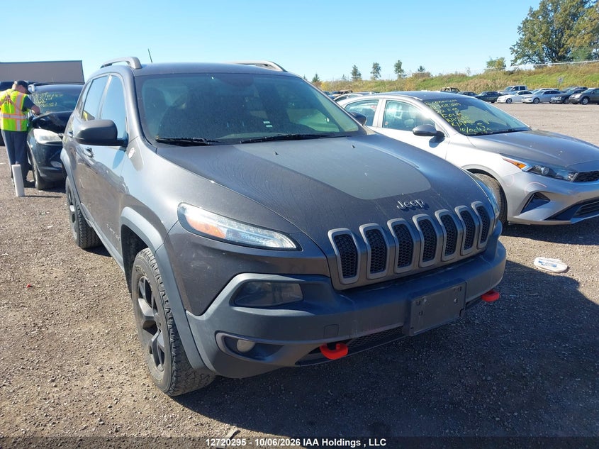 Vin: 1c4pjmbs0fw688055, lot: 3127373, jeep cherokee trailhawk 20151