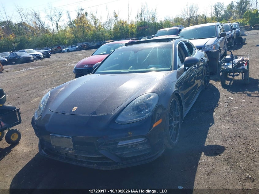 2017 Porsche Panamera Turbo, Water, IAAI, VIN WP0AF2A79HL151309 — photo 2