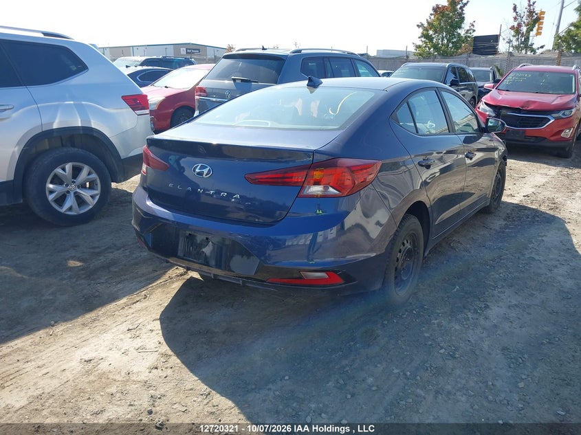 Vin: kmhd84lf4ku805735, lot: 3127404, hyundai elantra sel/value/limited 20194