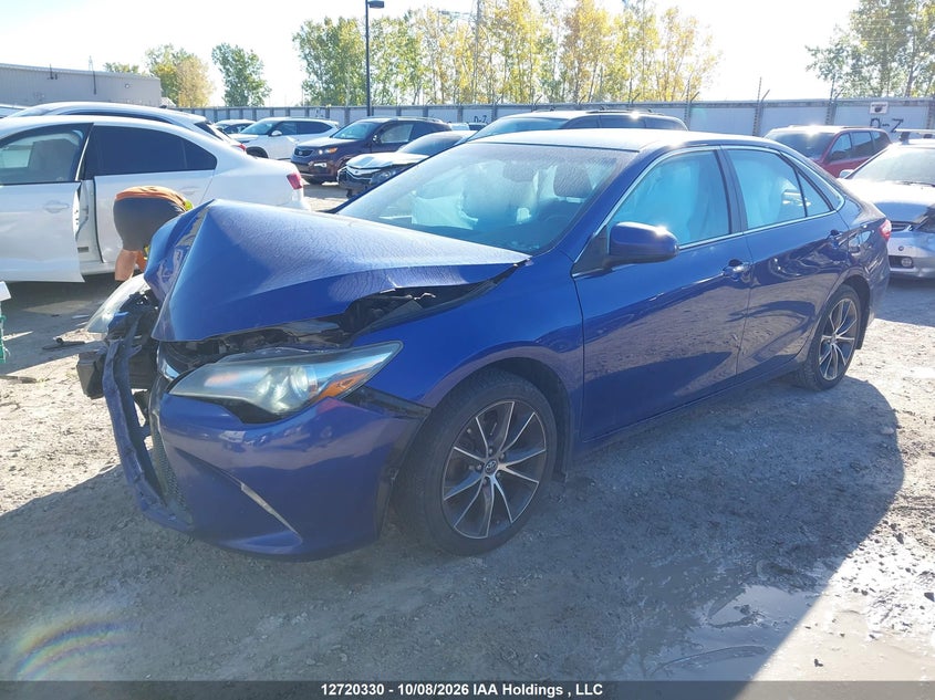 2015 Toyota Camry Le/Xle/Se/Xse, Front, IAAI, VIN 4T1BF1FKXFU984907 — photo 2