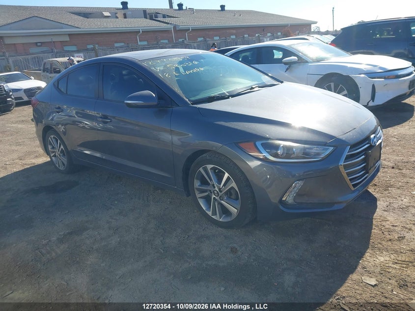 Vin: kmhd84lfxju580316, lot: 3127438, hyundai elantra sel/value/limited 2018 img_1