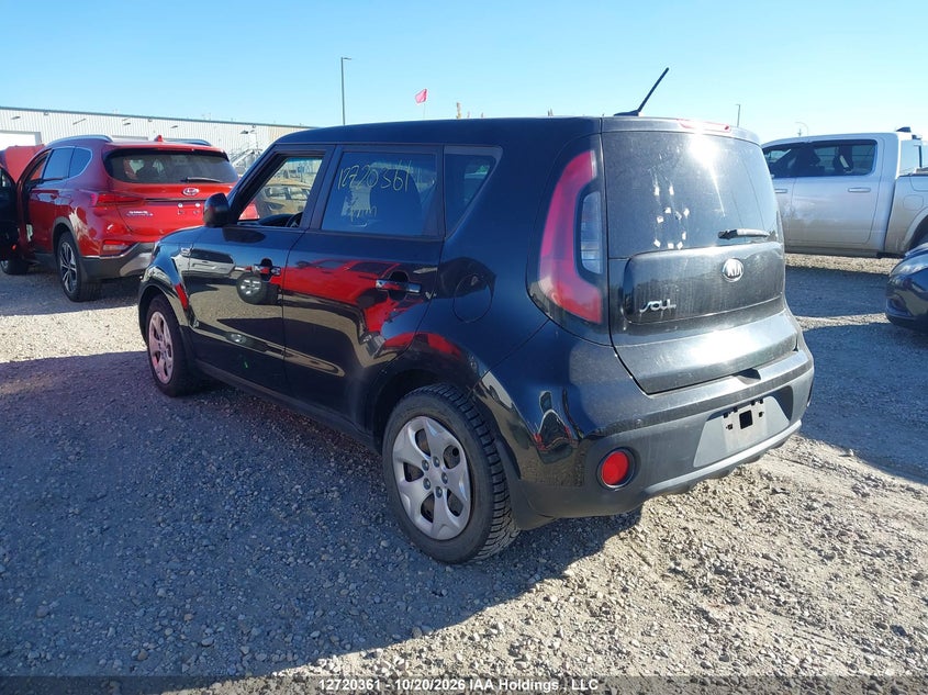 Vin: kndjn2a22h7433467, lot: 3127445, kia soul lx 20173