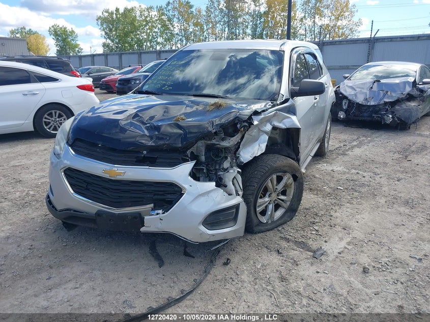 Vin: 2gnalbek1g6151021, lot: 3127505, chevrolet equinox ls 20162