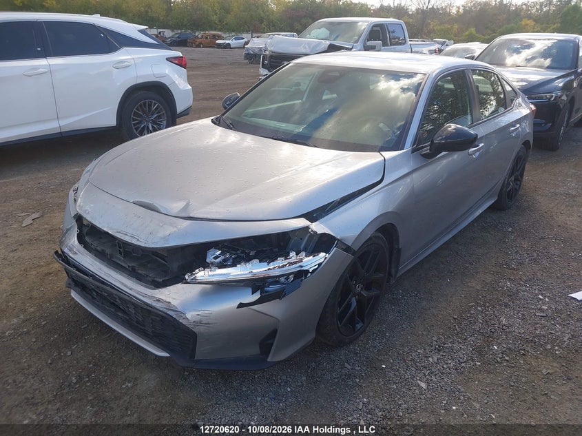 Vin: 2hgfe4f84sh013737, lot: 3127729, honda civic sport hybrid/sport touring hybrid 20252