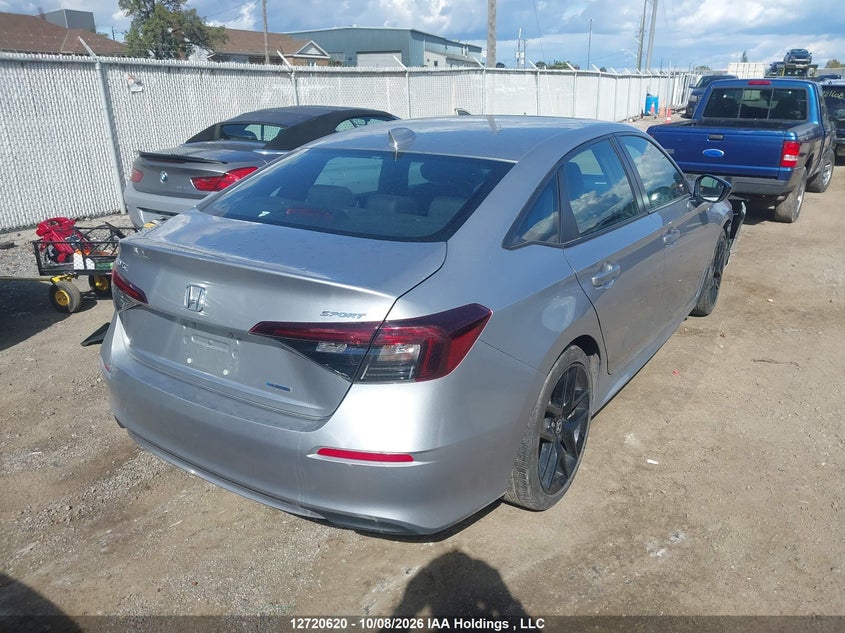 Vin: 2hgfe4f84sh013737, lot: 3127729, honda civic sport hybrid/sport touring hybrid 20254