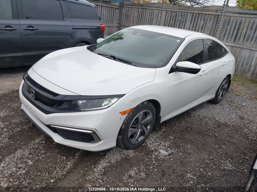 Vin: 2hgfc2f59kh006590, lot: 3127776, honda civic lx 20192
