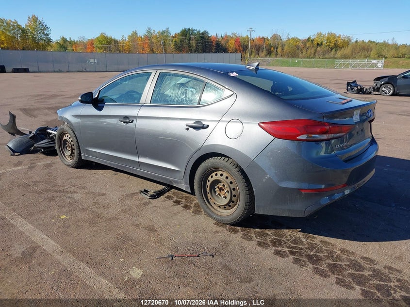 Vin: kmhd84lf2hu171964, lot: 3127783, hyundai elantra se/value/limited 20173