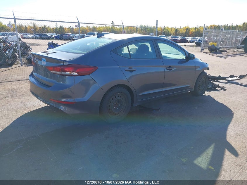 Vin: kmhd84lf2hu171964, lot: 3127783, hyundai elantra se/value/limited 20174