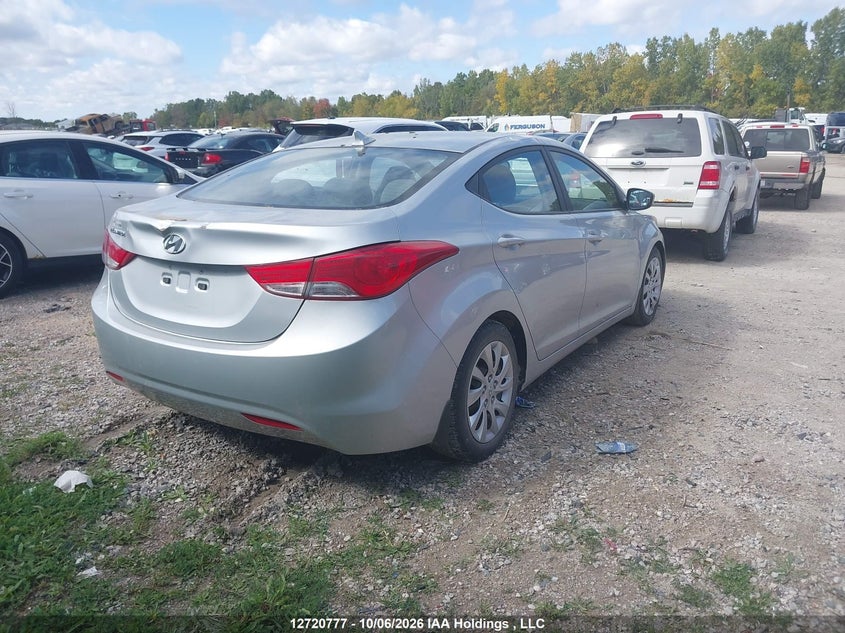 Vin: 5npdh4ae2dh290262, lot: 3127895, hyundai elantra gl 20134