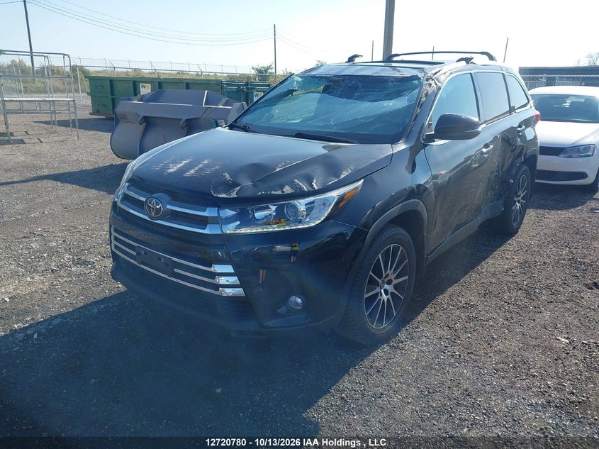 Vin: 5tdjzrfh3ks731842, lot: 3127898, toyota highlander 20192