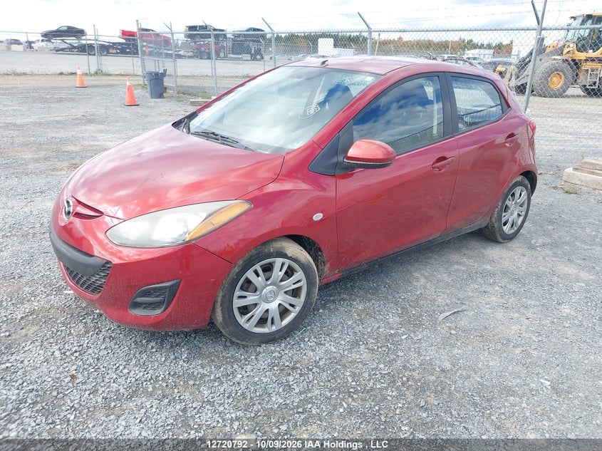 Vin: jm1de1ky0e0186576, lot: 3127912, mazda mazda2 gx 20142