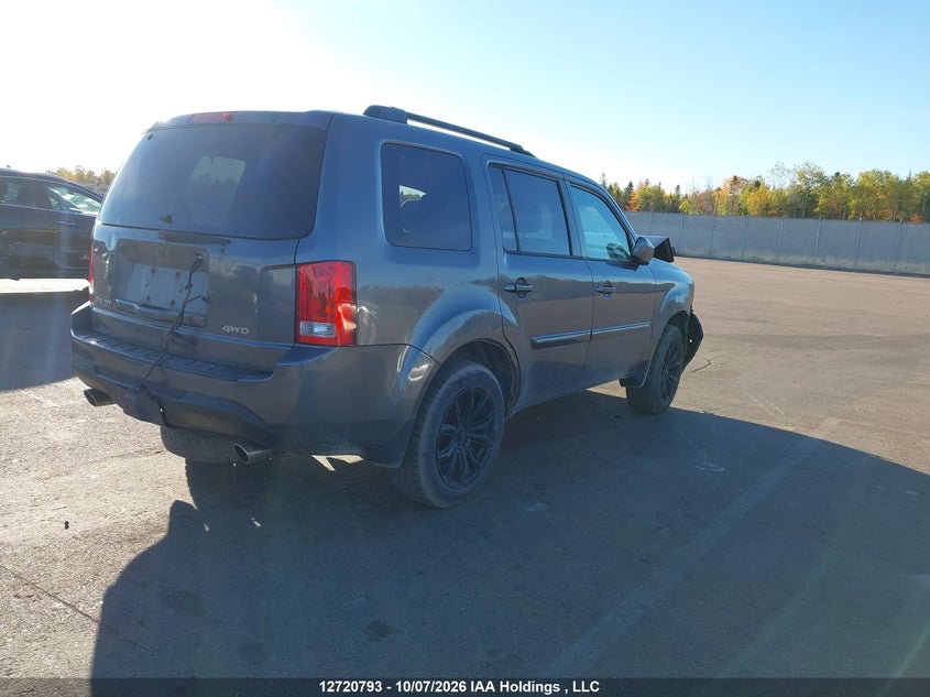 Vin: 5fnyf4h47db504584, lot: 3127913, honda pilot ex 20134