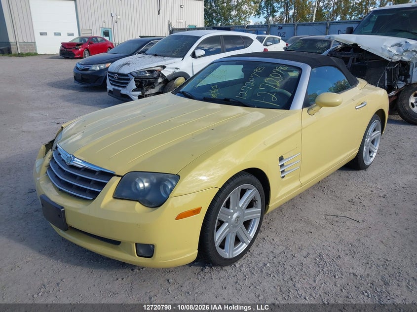 2005 Chrysler Crossfire Limited, Удар спереди, IAAI, VIN 1C3AN65L75X041126 — фото 2