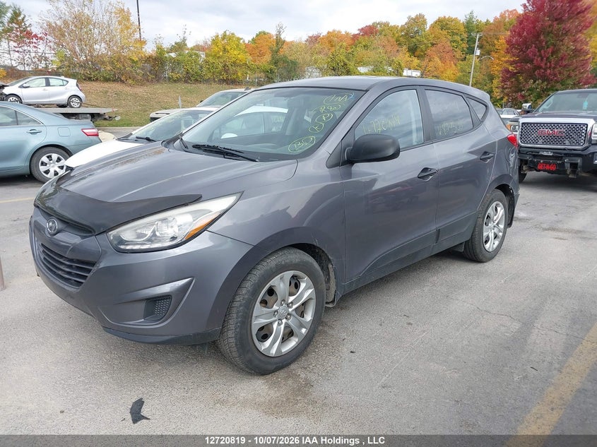 2014 Hyundai Tucson Gl, Удар сзади, IAAI, VIN KM8JTCAF7EU824508 — фото 2