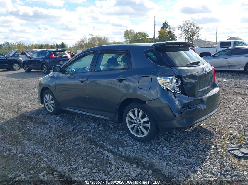 Vin: 2t1ku4ee9ac477591, lot: 3127978, toyota matrix 20103