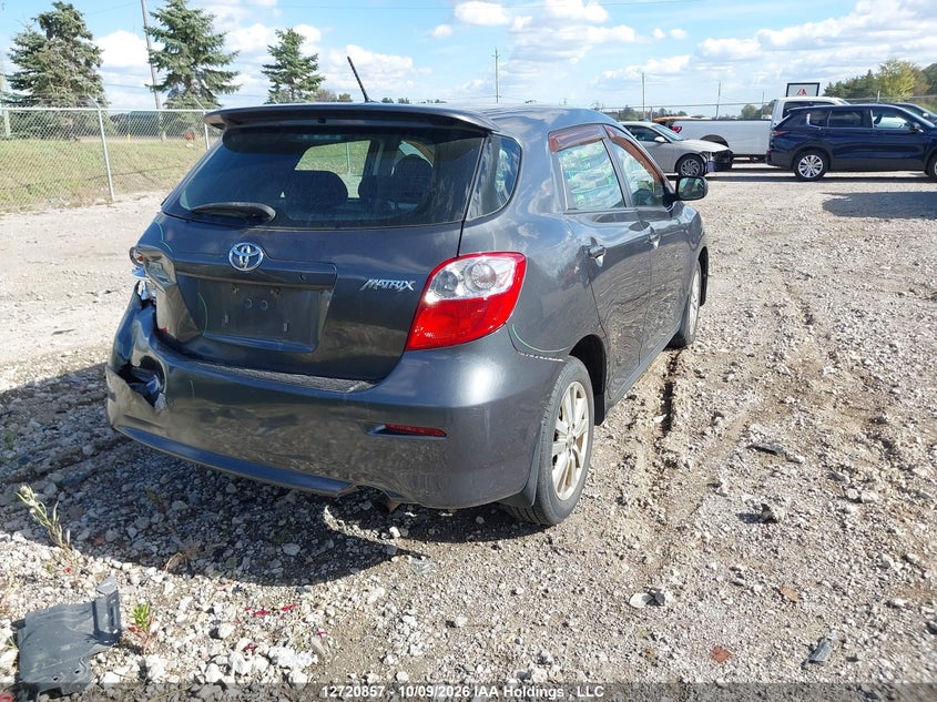 Vin: 2t1ku4ee9ac477591, lot: 3127978, toyota matrix 20104