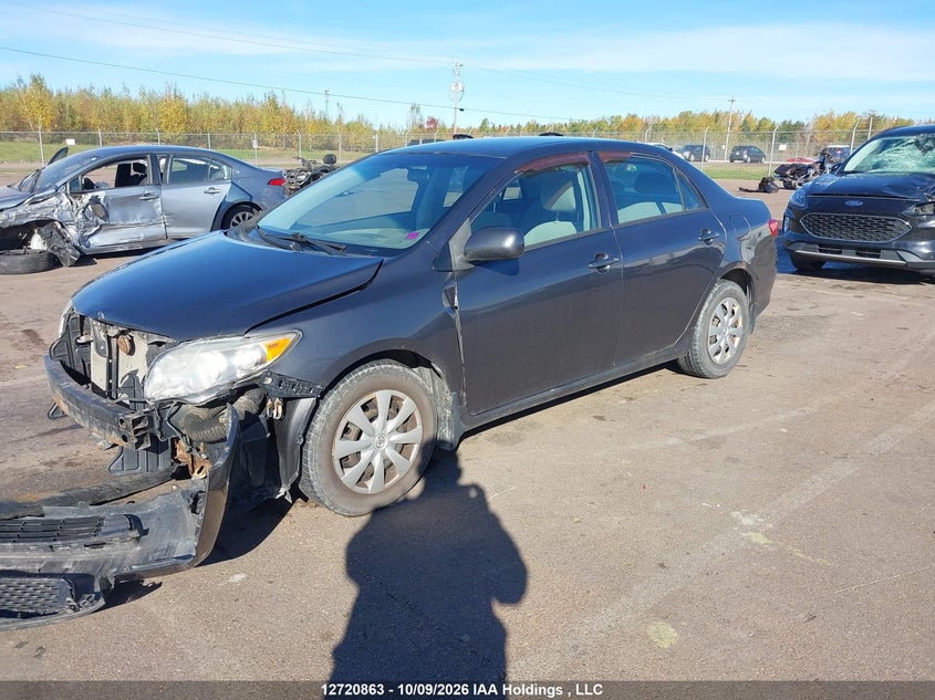 2010 Toyota Corolla S/Le/Xle, Front, IAAI, VIN 2T1BU4EE7AC460725 — photo 2