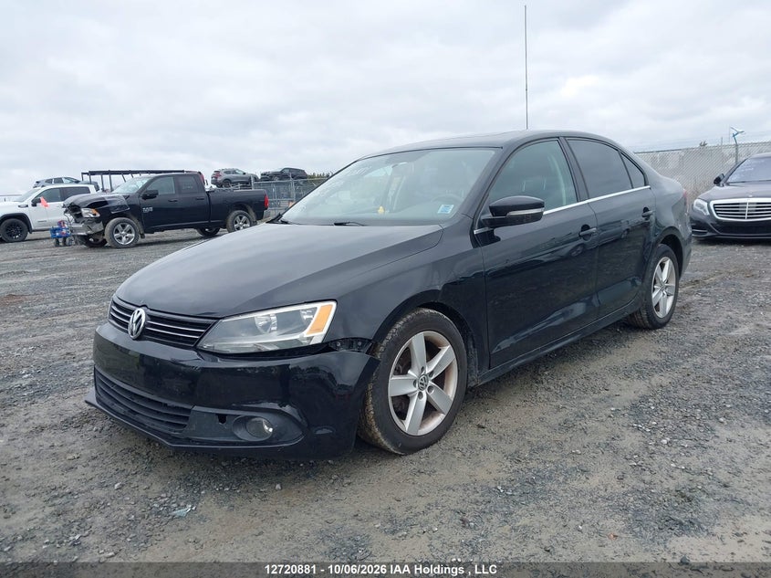 2013 Volkswagen Jetta 2.0 Tdi Highline, Правый бок, IAAI, VIN 3VWLL7AJ1DM368613 — фото 2
