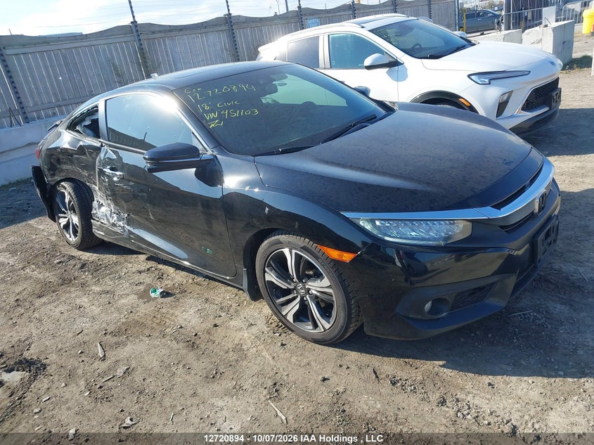 Vin: 2hgfc3b99jh451103, lot: 3128018, honda civic touring 2018 img_1