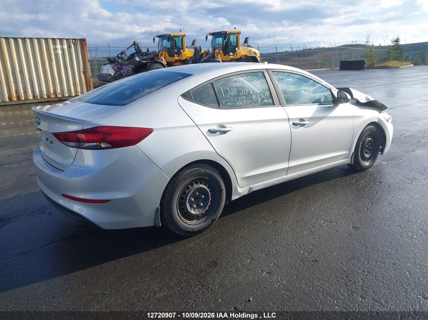 Vin: 5npd74lf2jh327377, lot: 3128031, hyundai elantra se 20184