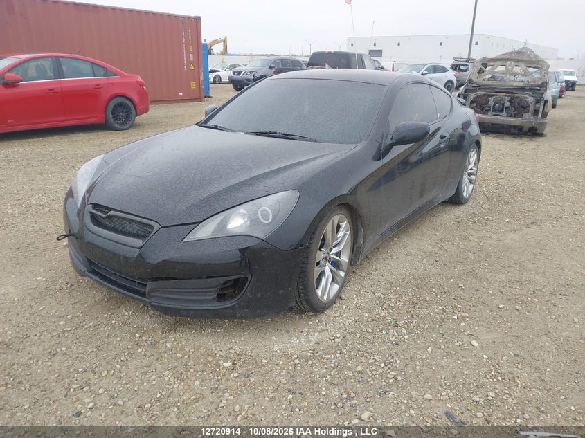 2010 Hyundai Genesis Coupe 2.0T, Удар сзади, IAAI, VIN KMHHT6KD9AU029225 — фото 2
