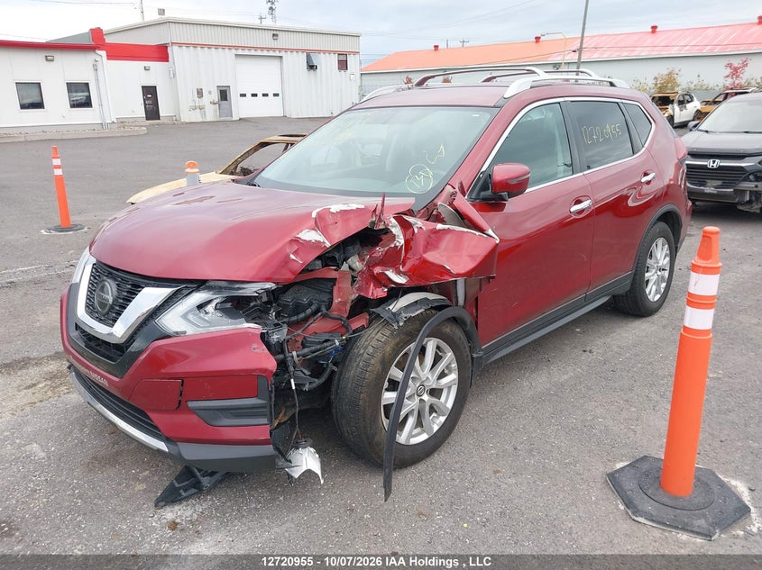 2020 Nissan Rogue S/Sl/Sv, Front, IAAI, VIN 5N1AT2MT0LC791284 — photo 2