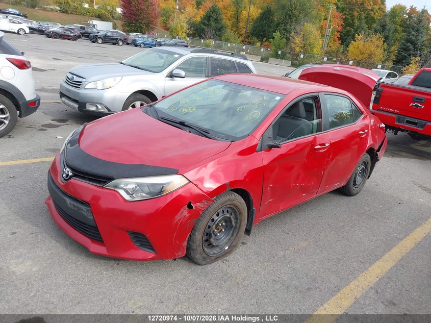 Vin: 2t1burhe1ec220875, lot: 3128099, toyota corolla le 20142