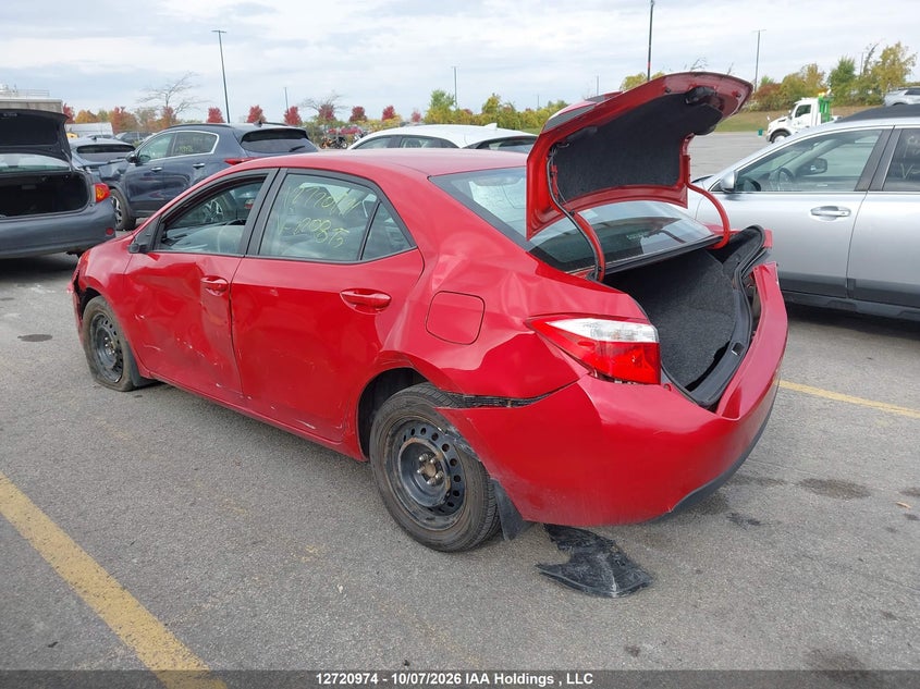 Vin: 2t1burhe1ec220875, lot: 3128099, toyota corolla le 20143