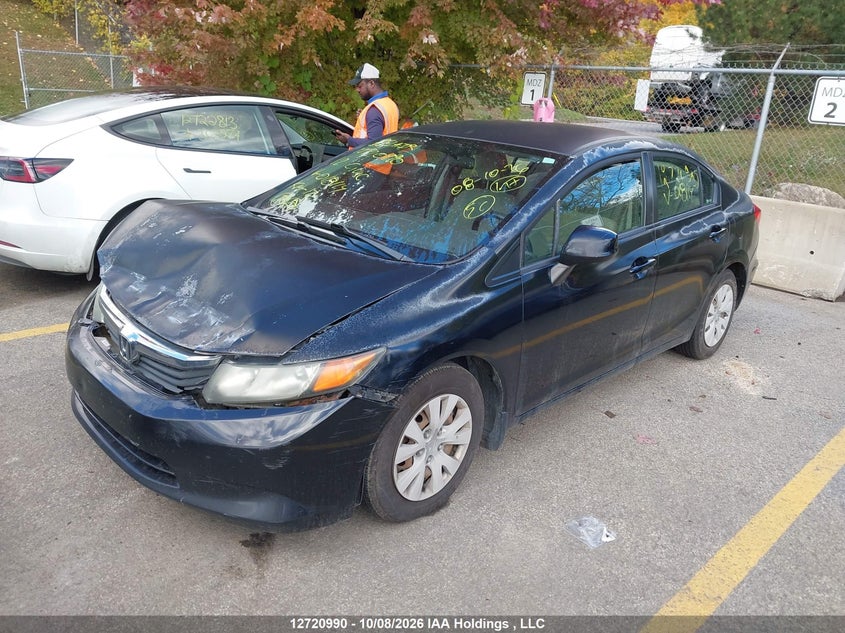Vin: 2hgfb2e48ch018114, lot: 3128115, honda civic 20122
