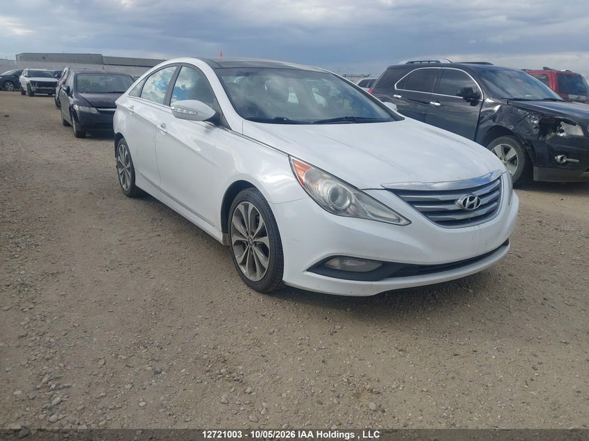 2014 Hyundai Sonata Se, Rear, IAAI, VIN 5NPEC4AC8EH920966
