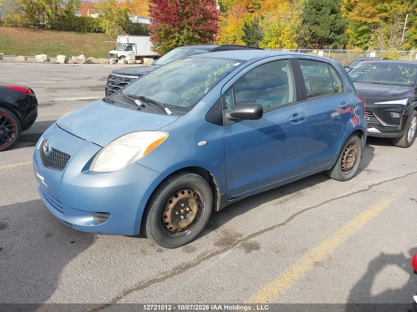 2008 Toyota Yaris, Благотворительность, IAAI, VIN JTDKT923485160053 — фото 2