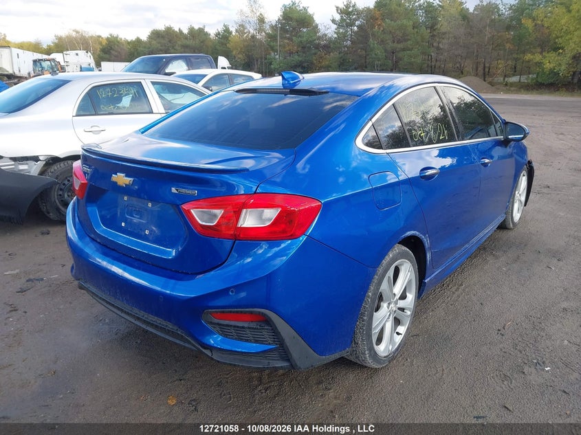 Vin: 1g1bg5sm9g7322759, lot: 3128183, chevrolet cruze premier 20164