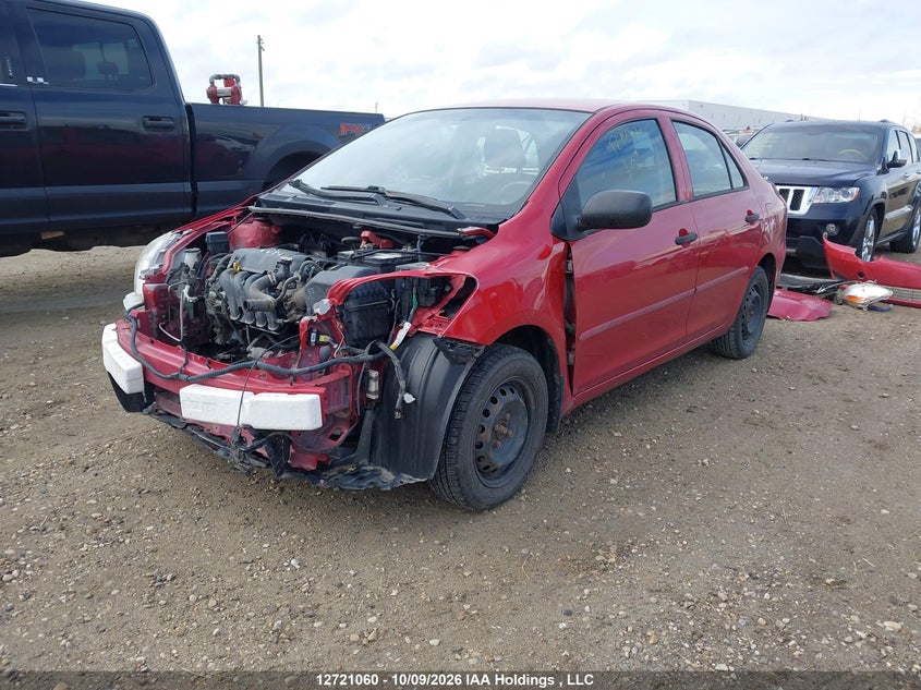 2007 Toyota Yaris, Front, IAAI, VIN JTDBT923X71034267 — photo 2