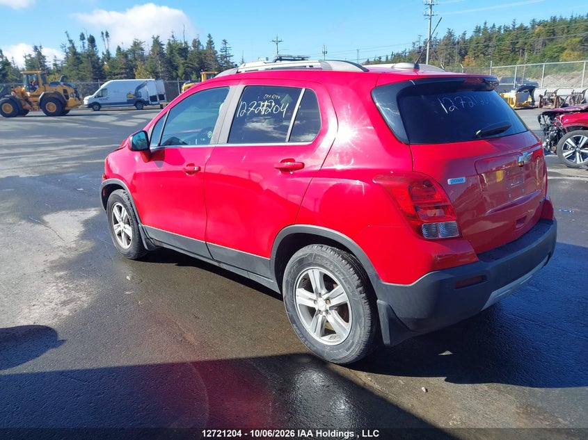 Vin: 3gncjlsb9gl265417, lot: 3128334, chevrolet trax 1lt 20163