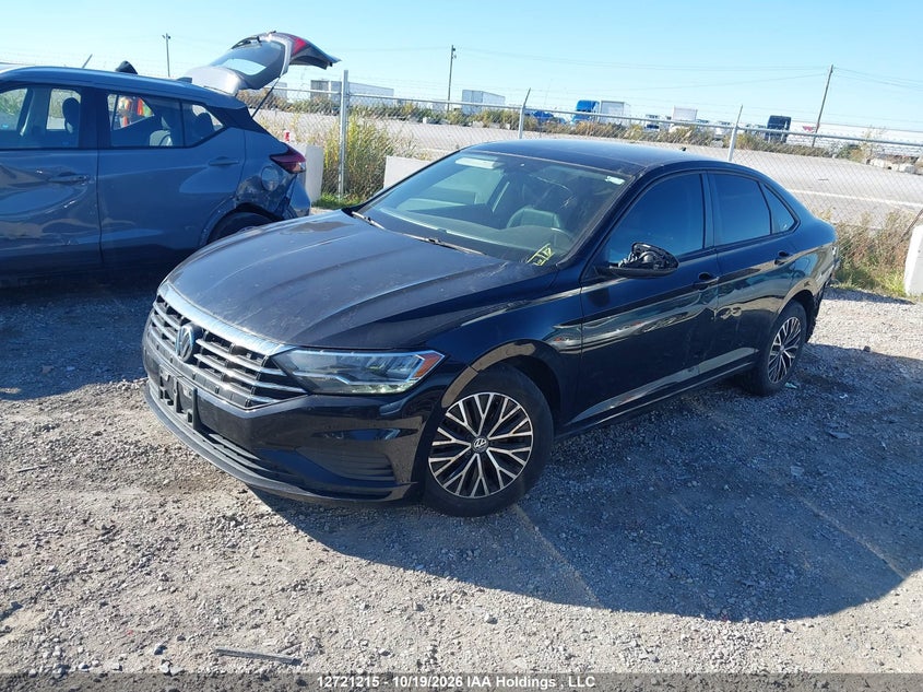 2021 Volkswagen Jetta Highline, Удар сзади, IAAI, VIN 3VWE57BU0MM074311 — фото 2