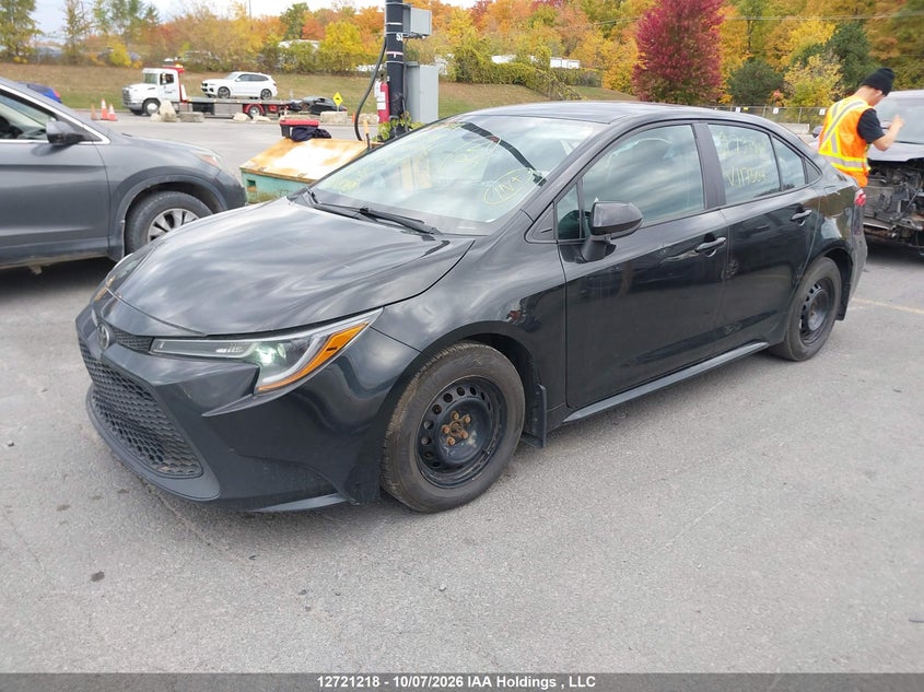 Vin: 5yfbprbe1lp117307, lot: 3128348, toyota corolla l 20202