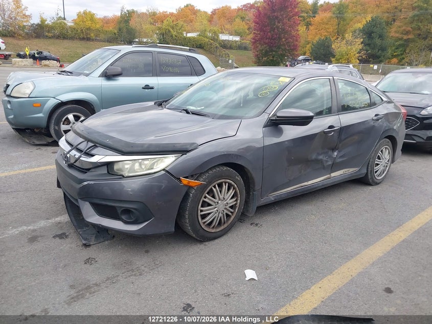 Vin: 2hgfc2f60gh002170, lot: 3128356, honda civic lx 20162