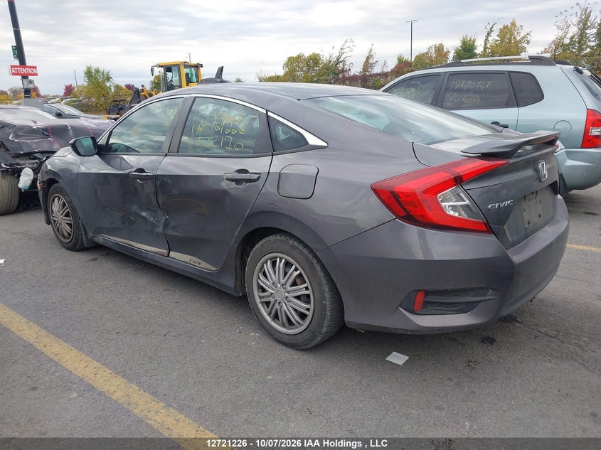 Vin: 2hgfc2f60gh002170, lot: 3128356, honda civic lx 20163