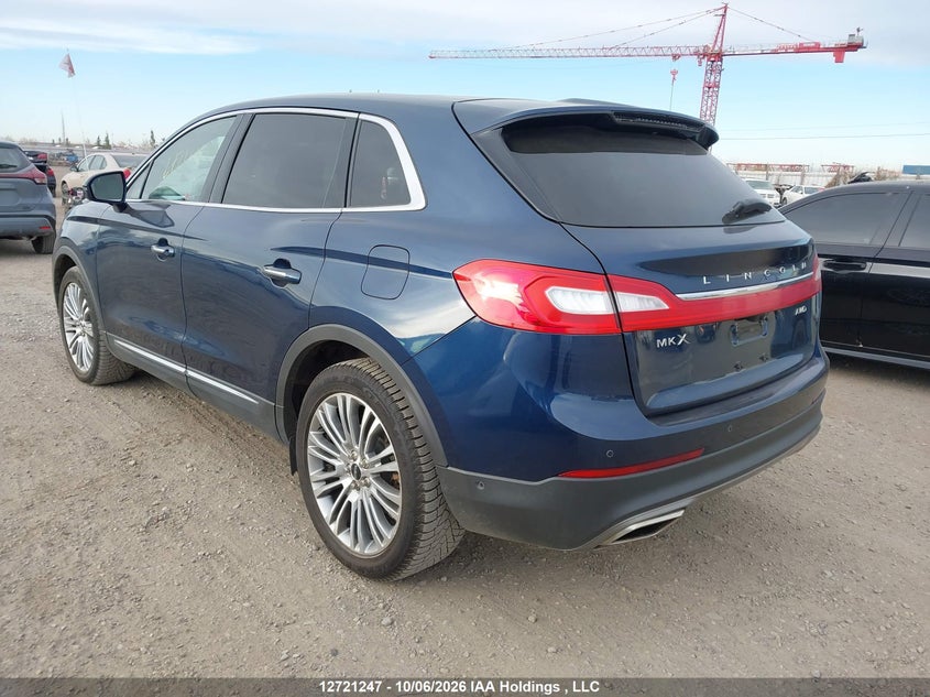 Vin: 2lmpj8lr7hbl45198, lot: 3128377, lincoln mkx reserve 20173