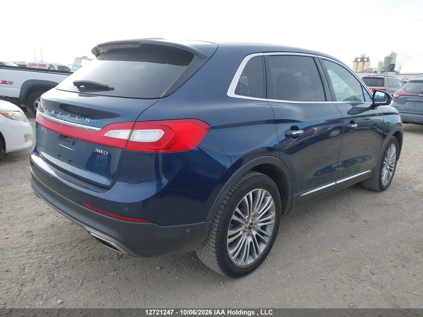 Vin: 2lmpj8lr7hbl45198, lot: 3128377, lincoln mkx reserve 20174